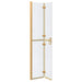 Inloopdouchewand Goud 70 x 6,5 x 190 cm