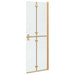 Inloopdouchewand Goud 70 x 6,5 x 190 cm
