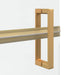 Inloopdouchewand Goud 80 x 6,5 x 190 cm