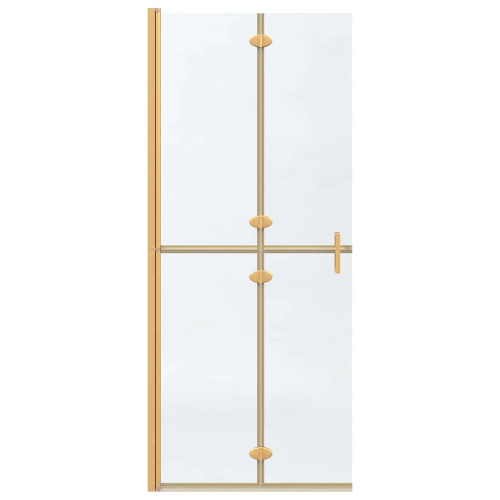 Inloopdouchewand Goud 80 x 6,5 x 190 cm