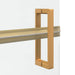 Inloopdouchewand Goud 90 x 6.5 x 190 cm