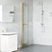 Inloopdouchewand Goud 90 x 6.5 x 190 cm