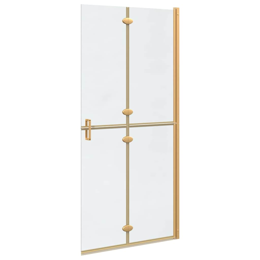 Inloopdouchewand Goud 90 x 6.5 x 190 cm