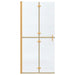 Inloopdouchewand Goud 90 x 6.5 x 190 cm