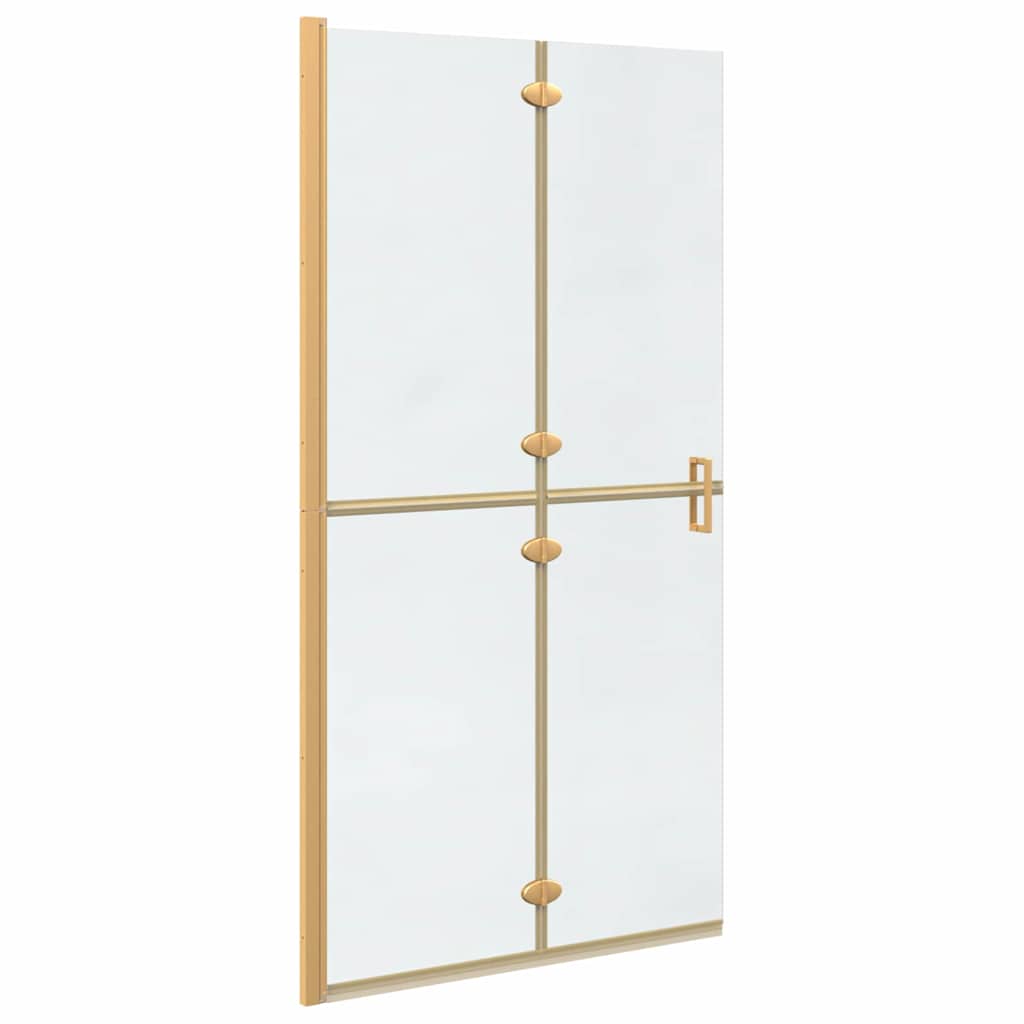 Inloopdouchewand Goud 100 x 6,5 x 190 cm