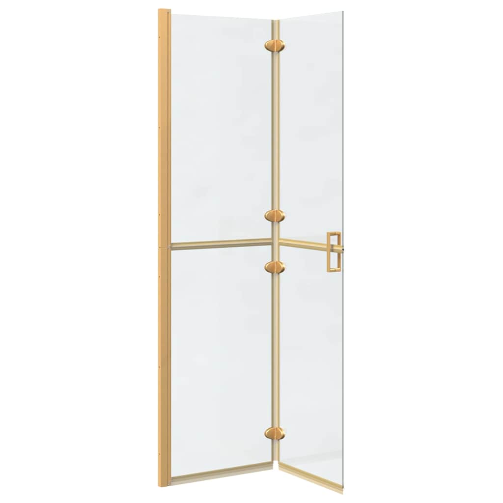 Inloopdouchewand Goud 100 x 6,5 x 190 cm