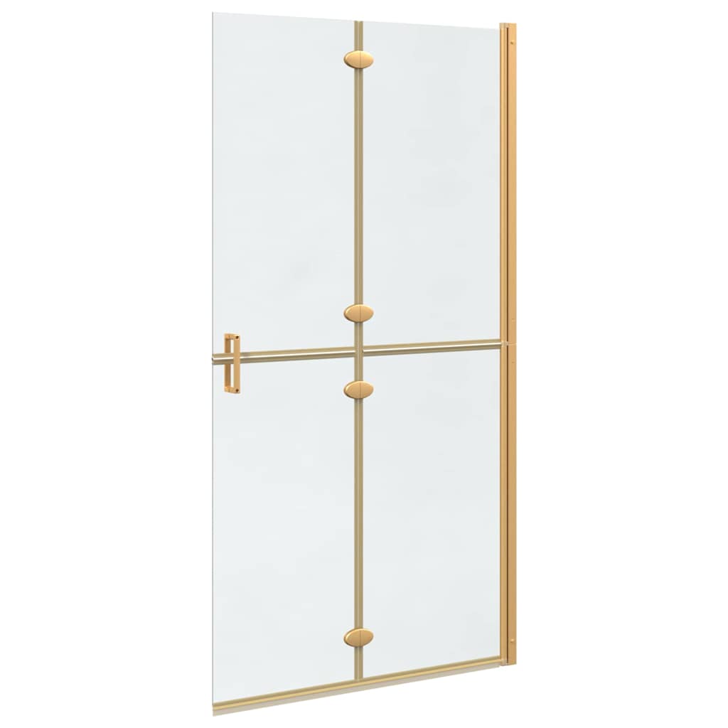 Inloopdouchewand Goud 100 x 6,5 x 190 cm