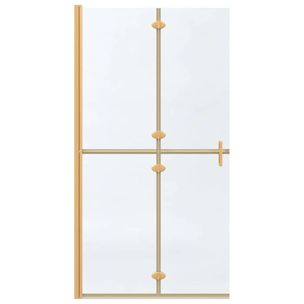 Inloopdouchewand Goud 100 x 6,5 x 190 cm