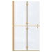 Inloopdouchewand Goud 100 x 6,5 x 190 cm