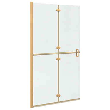 Inloopdouchewand Goud 110 x 6,5 x 190 cm