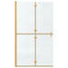 Inloopdouchewand Goud 110 x 6,5 x 190 cm