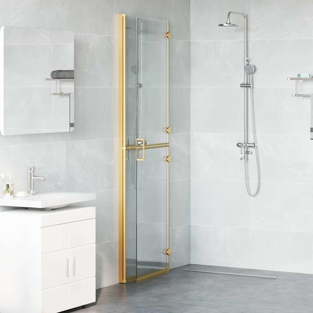 Inloopdouchewand Goud 120 x 6,5 x 190 cm