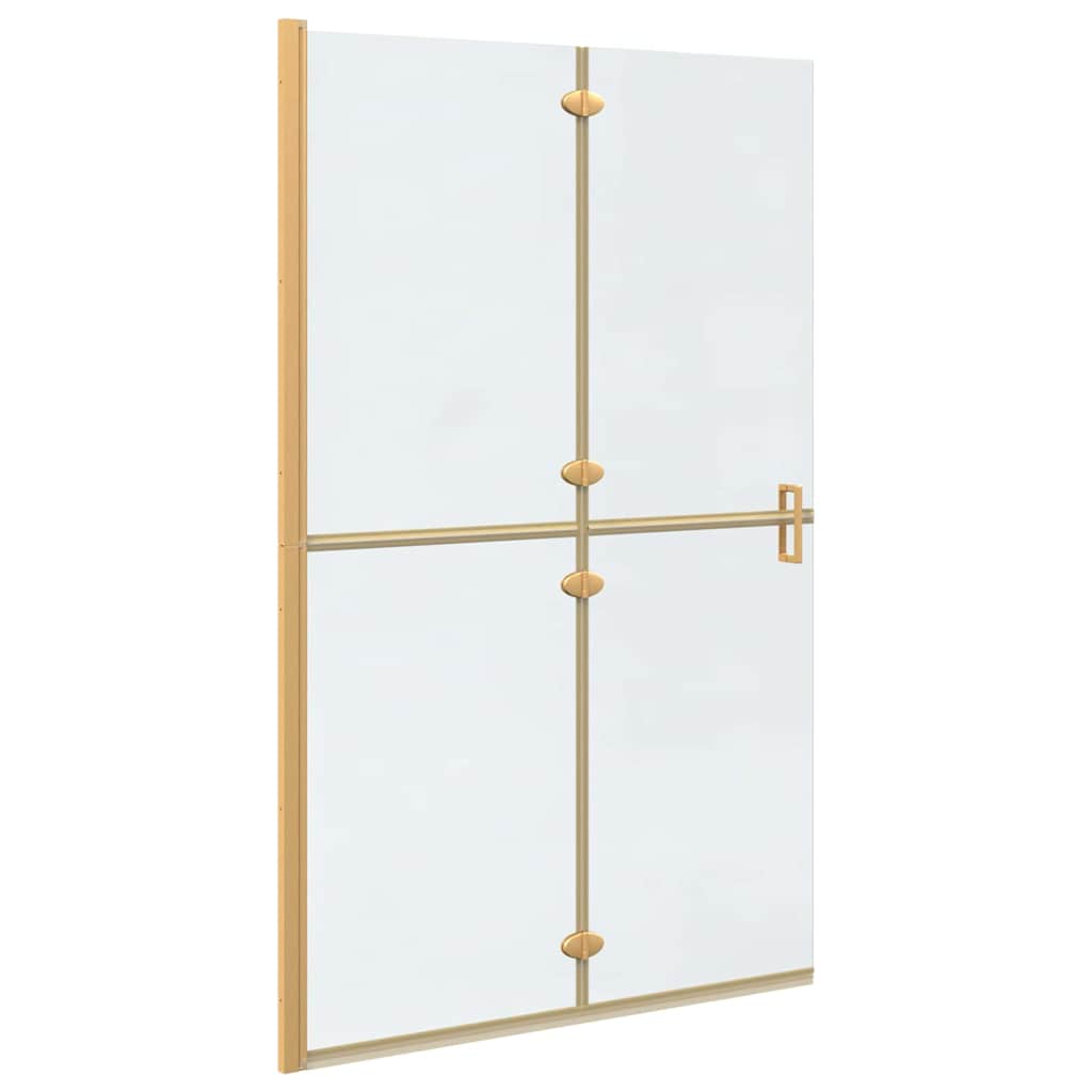 Inloopdouchewand Goud 120 x 6,5 x 190 cm