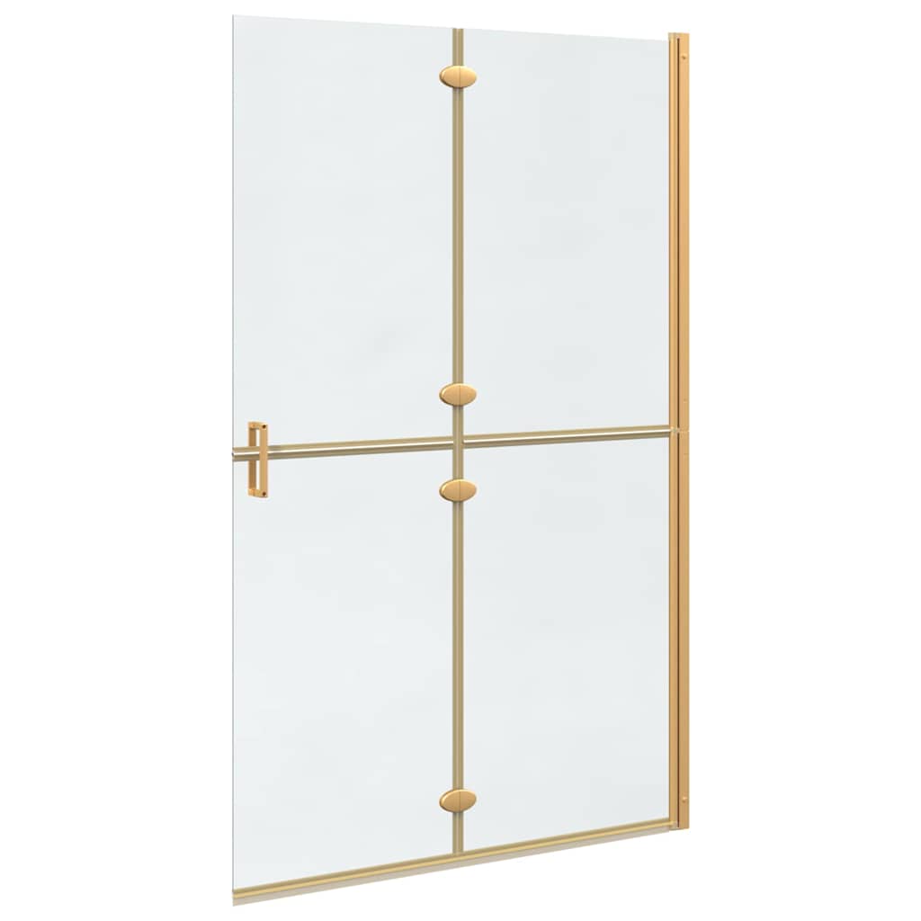 Inloopdouchewand Goud 120 x 6,5 x 190 cm