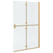 Inloopdouchewand Goud 120 x 6,5 x 190 cm