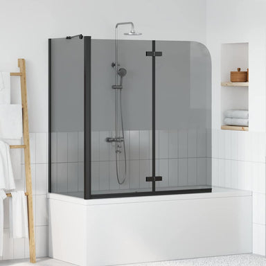 Douche Omhulsel Zwart 120 x 68 x 130 cm ESG-glas en aluminium