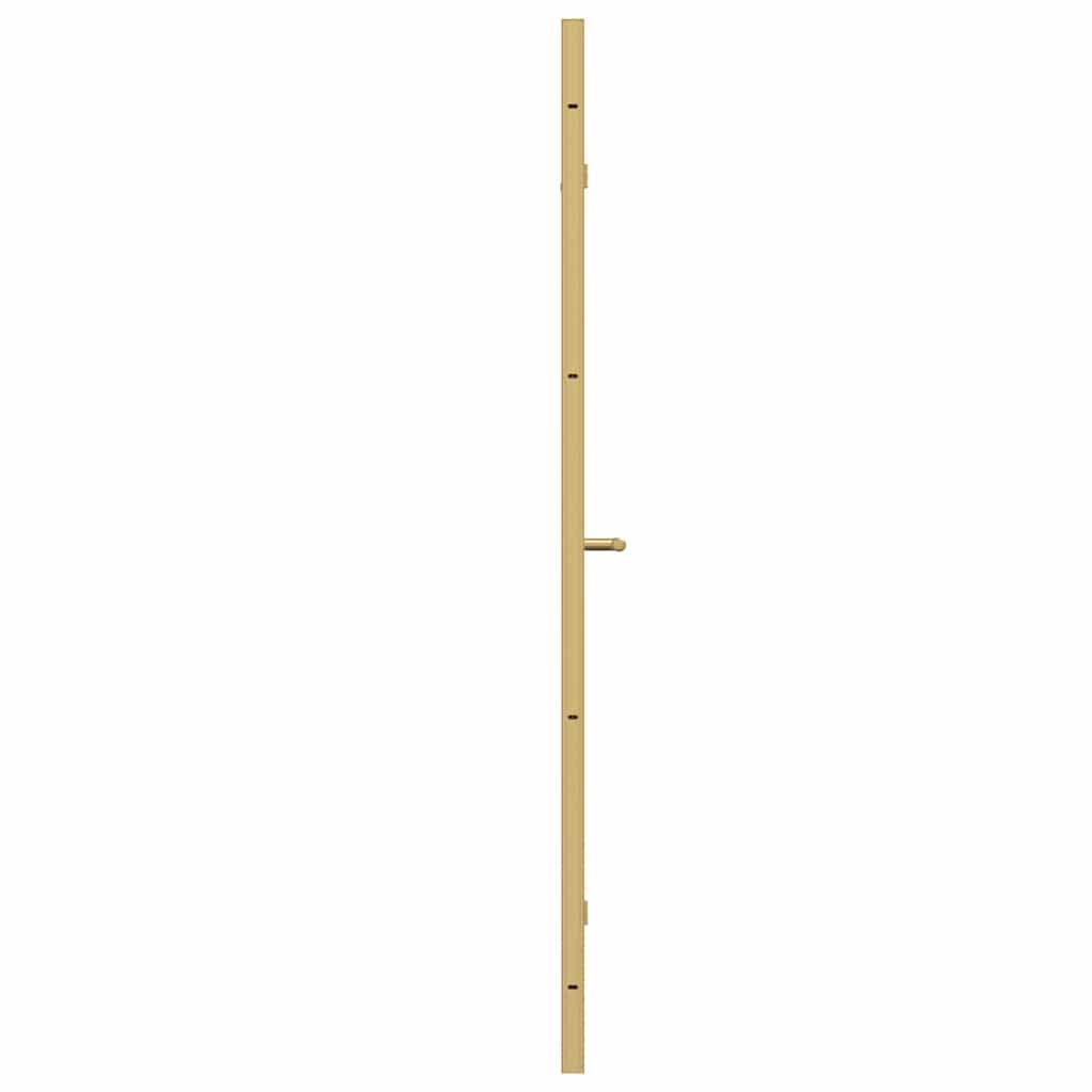 Douche Omhulsel Transparant en Goud 120 x 140 cm