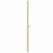 Douche Omhulsel Transparant en Goud 120 x 140 cm
