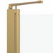 Douche Omhulsel Goud 120 x 68 x 130 cm ESG-glas en aluminium