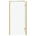 Douche Omhulsel Goud 120 x 68 x 130 cm ESG-glas en aluminium