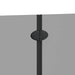 Douche Omhulsel Zwart 95 x 140 cm ESG-glas en aluminium