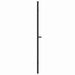 Douche Omhulsel Zwart 120 x 140 cm ESG-glas en aluminium