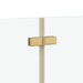 Douche Omhulsel Goud 95 x 140 cm ESG-glas en aluminium