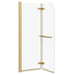 Douche Omhulsel Goud 95 x 140 cm ESG-glas en aluminium