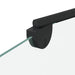 Badomheining Zwart 120 x 67 x 129 cm Gelaagd Glas en Aluminium