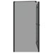 Bi-Vouw Douche Omheining Donker Transparant 120 x 67 x 129 cm