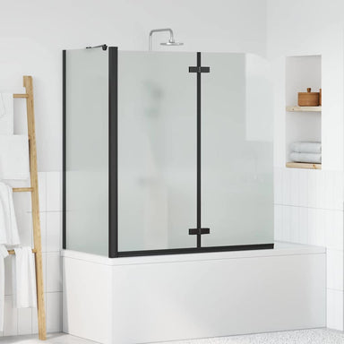 Douche Omhulsel Zwart 120 x 68 x 130 cm ESG-glas en aluminium