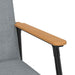 Fauteuil Lichtgrijs Stof