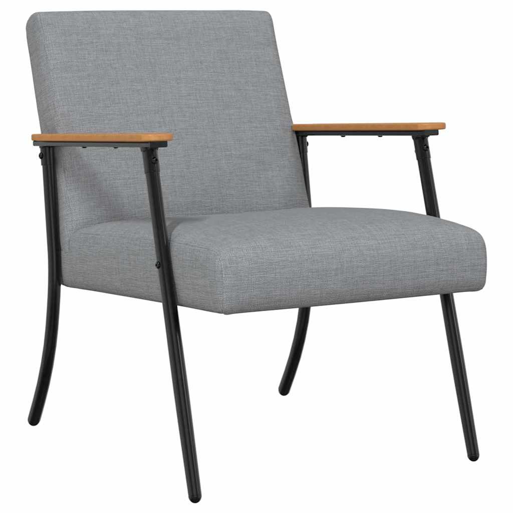 Fauteuil Lichtgrijs Stof