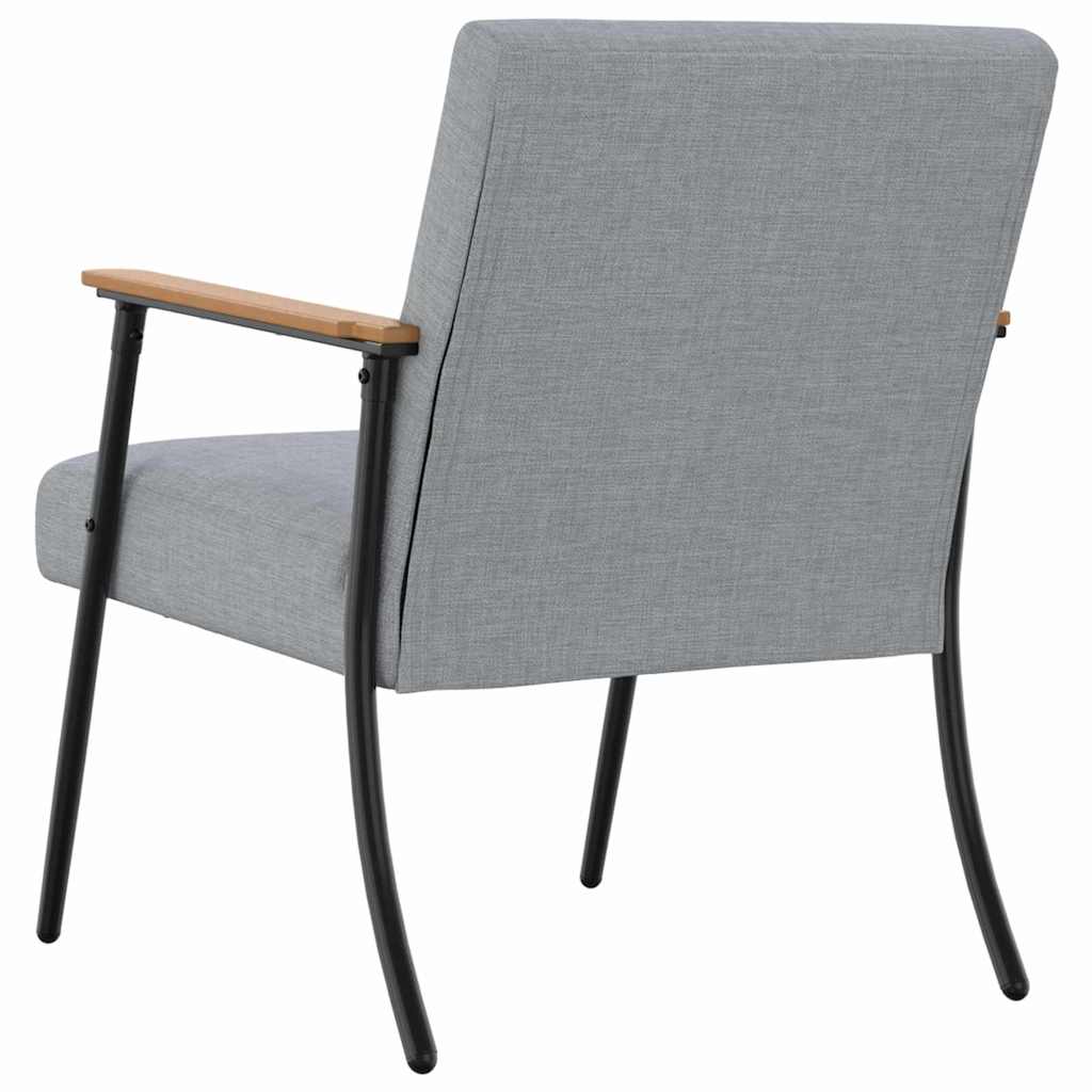 Fauteuil Lichtgrijs Stof