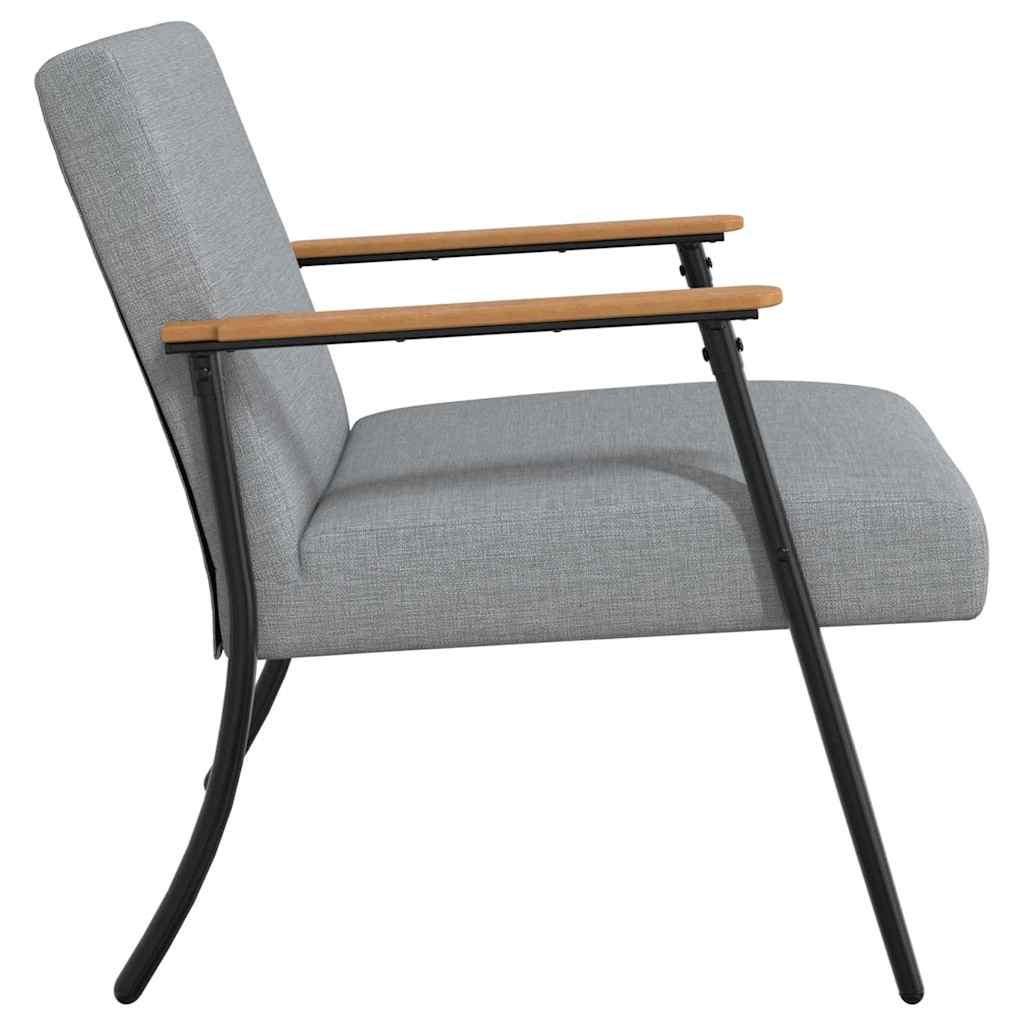 Fauteuil Lichtgrijs Stof
