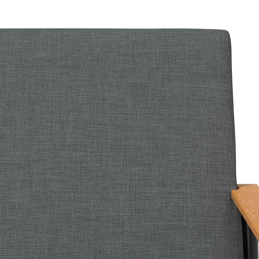 Fauteuil Donkergrijs Stof