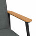 Fauteuil Donkergrijs Stof