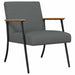 Fauteuil Donkergrijs Stof