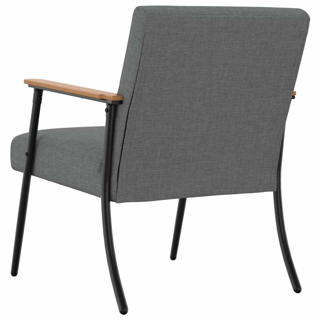Fauteuil Donkergrijs Stof