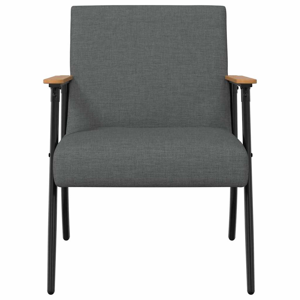 Fauteuil Donkergrijs Stof