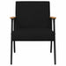 Fauteuil Zwart Stof