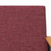 Fauteuil Wijnrood Stof