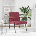 Fauteuil Wijnrood Stof