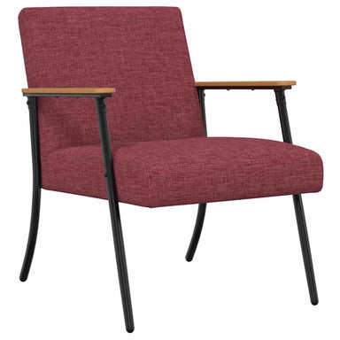 Fauteuil Wijnrood Stof