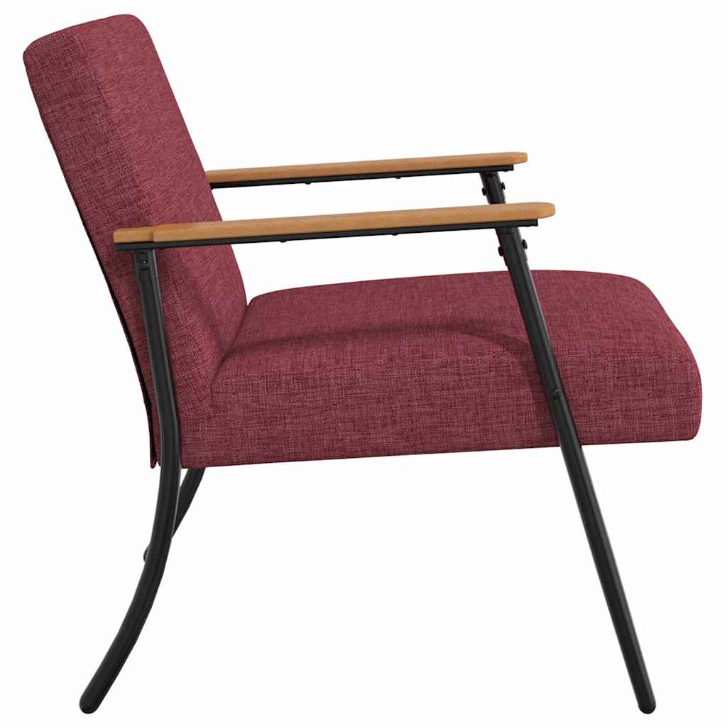 Fauteuil Wijnrood Stof