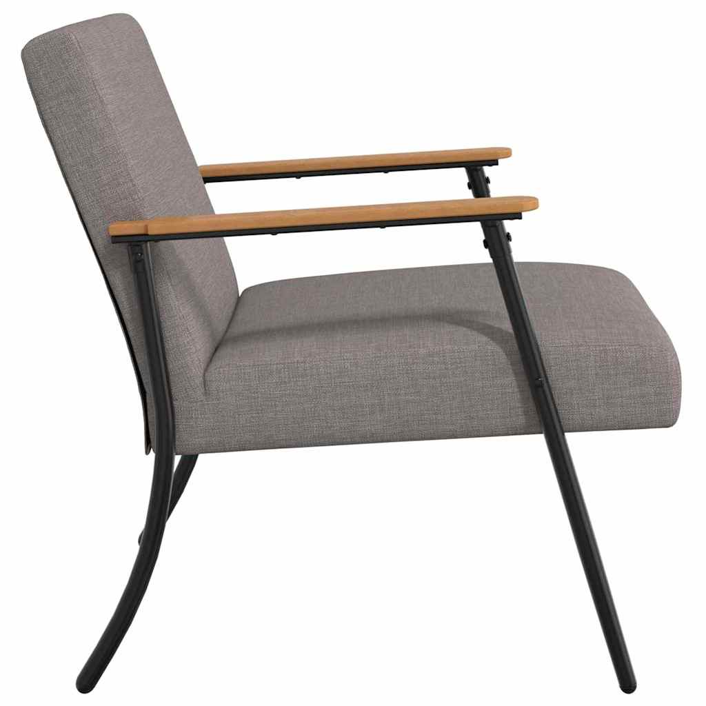 Fauteuil Taupe Stof