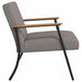 Fauteuil Taupe Stof