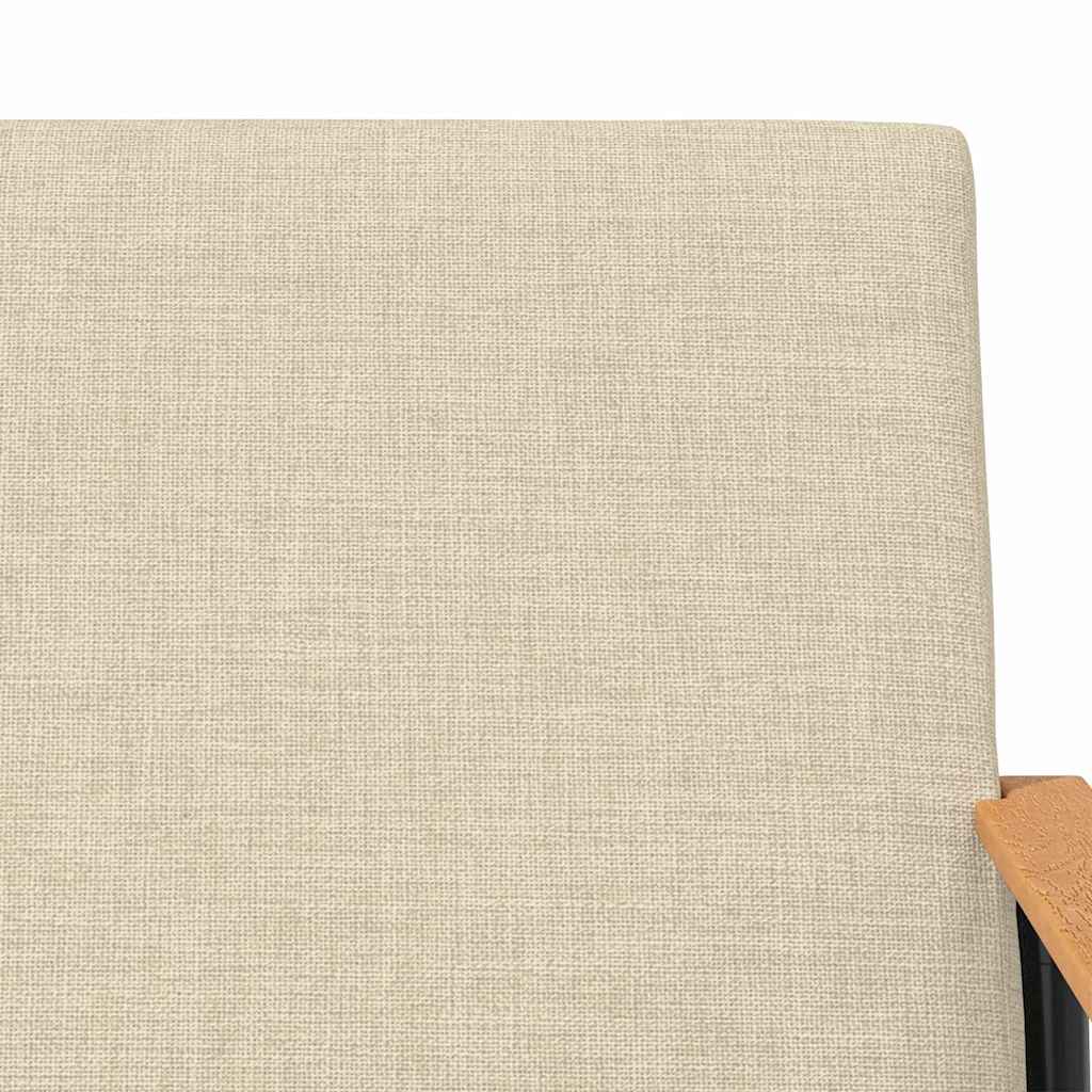 Fauteuil Crème Stof
