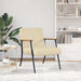 Fauteuil Crème Stof