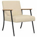 Fauteuil Crème Stof